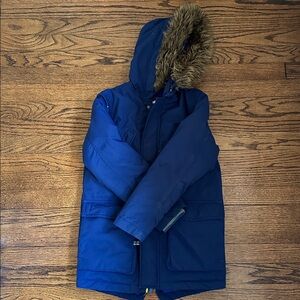 Boden boys parka, size 9/10Y